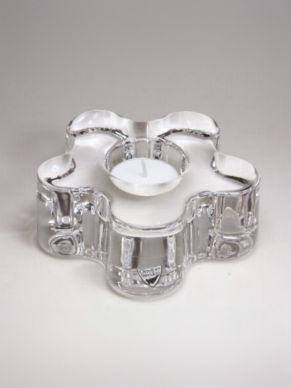 Orrefors Summertime Crystal Votive Holder Erika Lagerbielke Sweden - Picture 6 of 6